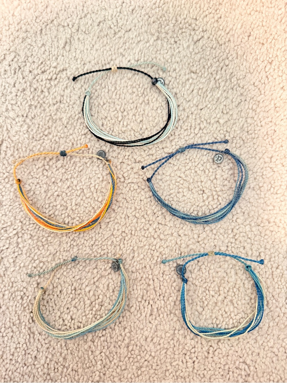 Pura Vida Bracelets Pack of 5